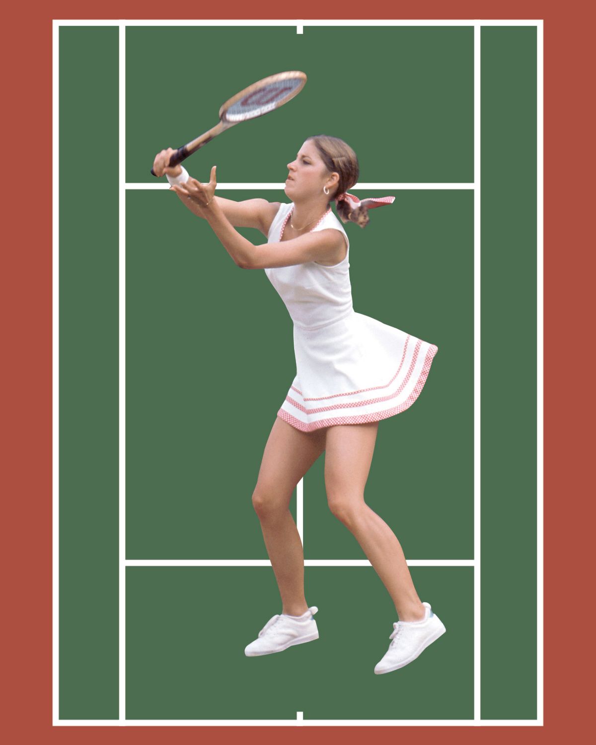 Chris Evert in 1974