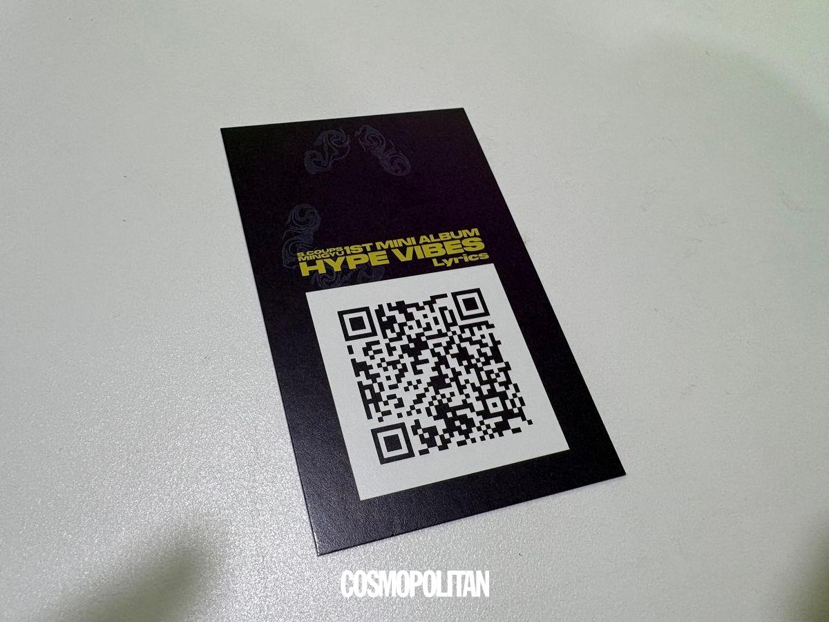 에스쿱스X민규 앨범. 코스모폴리탄