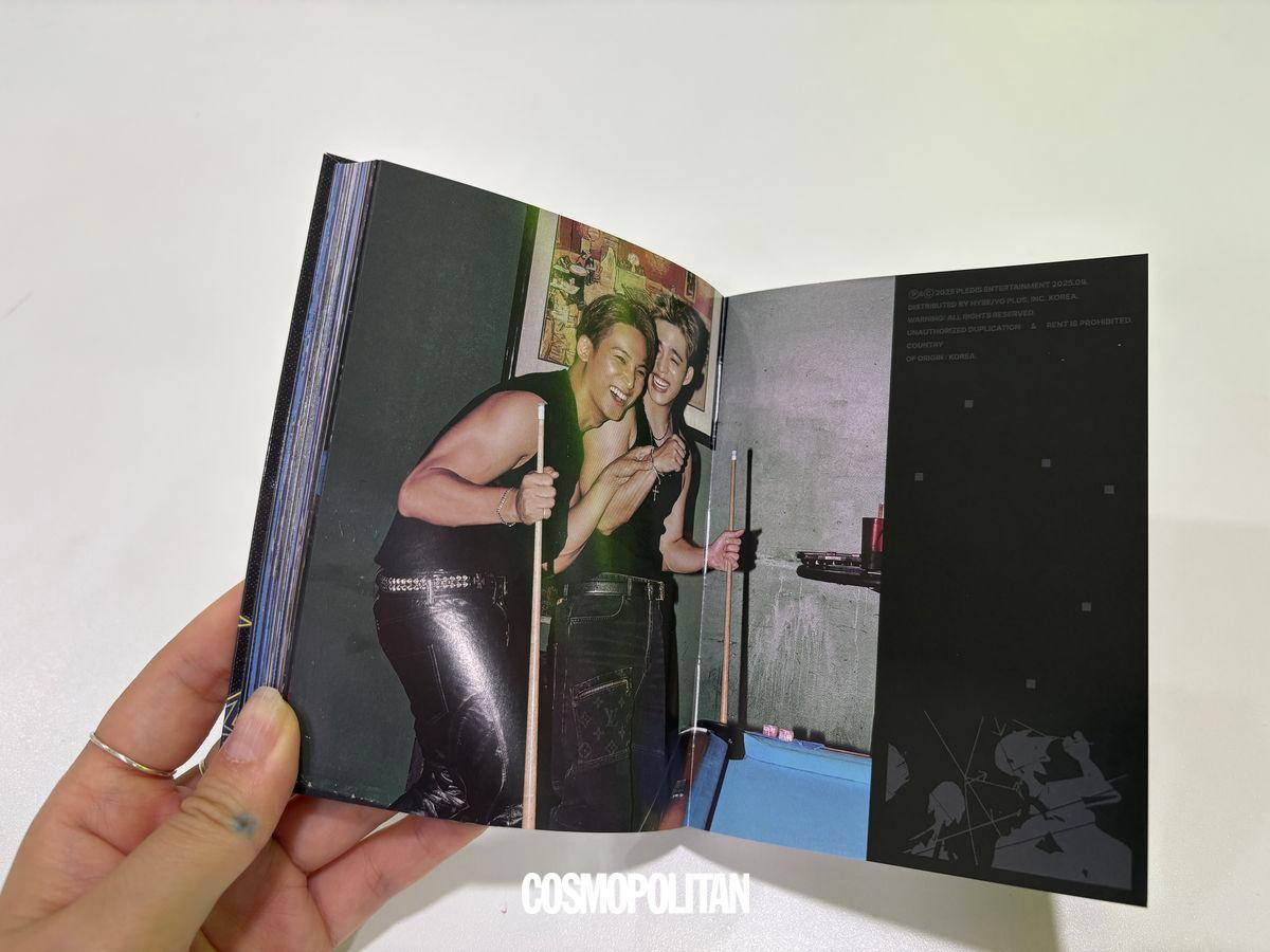 에스쿱스X민규 앨범. 코스모폴리탄