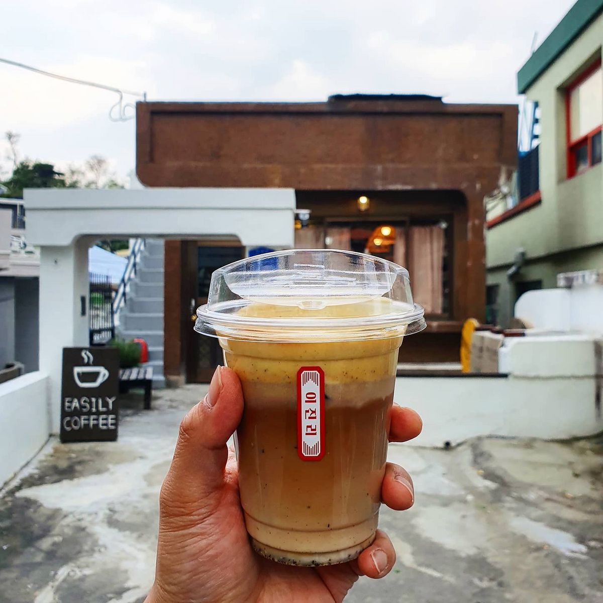 장도바리바리 엄태구, 장도연 카페 @cafe_easily