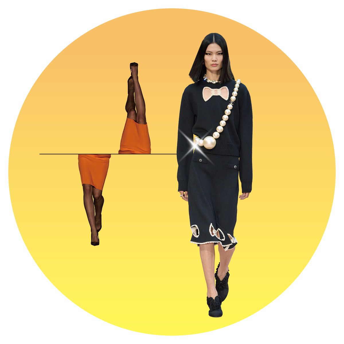 (왼쪽부터)Saint Laurent, Chanel