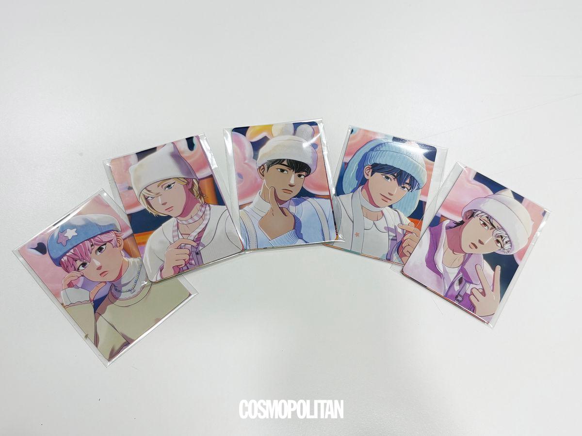 산리오캐릭터즈와 협업한 플레이브 플뿌우 앨범 언박싱. 코스모폴리탄