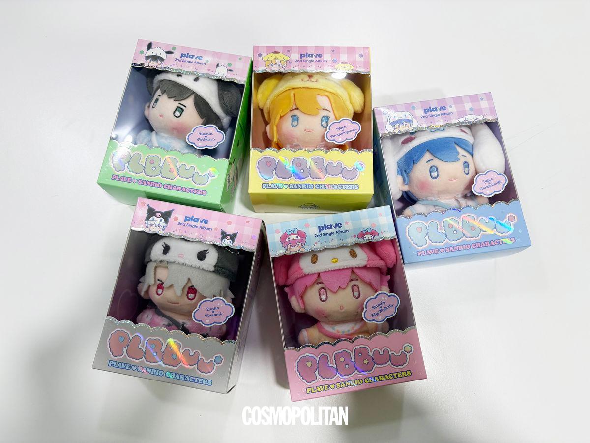 산리오캐릭터즈와 협업한 플레이브 플뿌우 앨범 언박싱. 코스모폴리탄