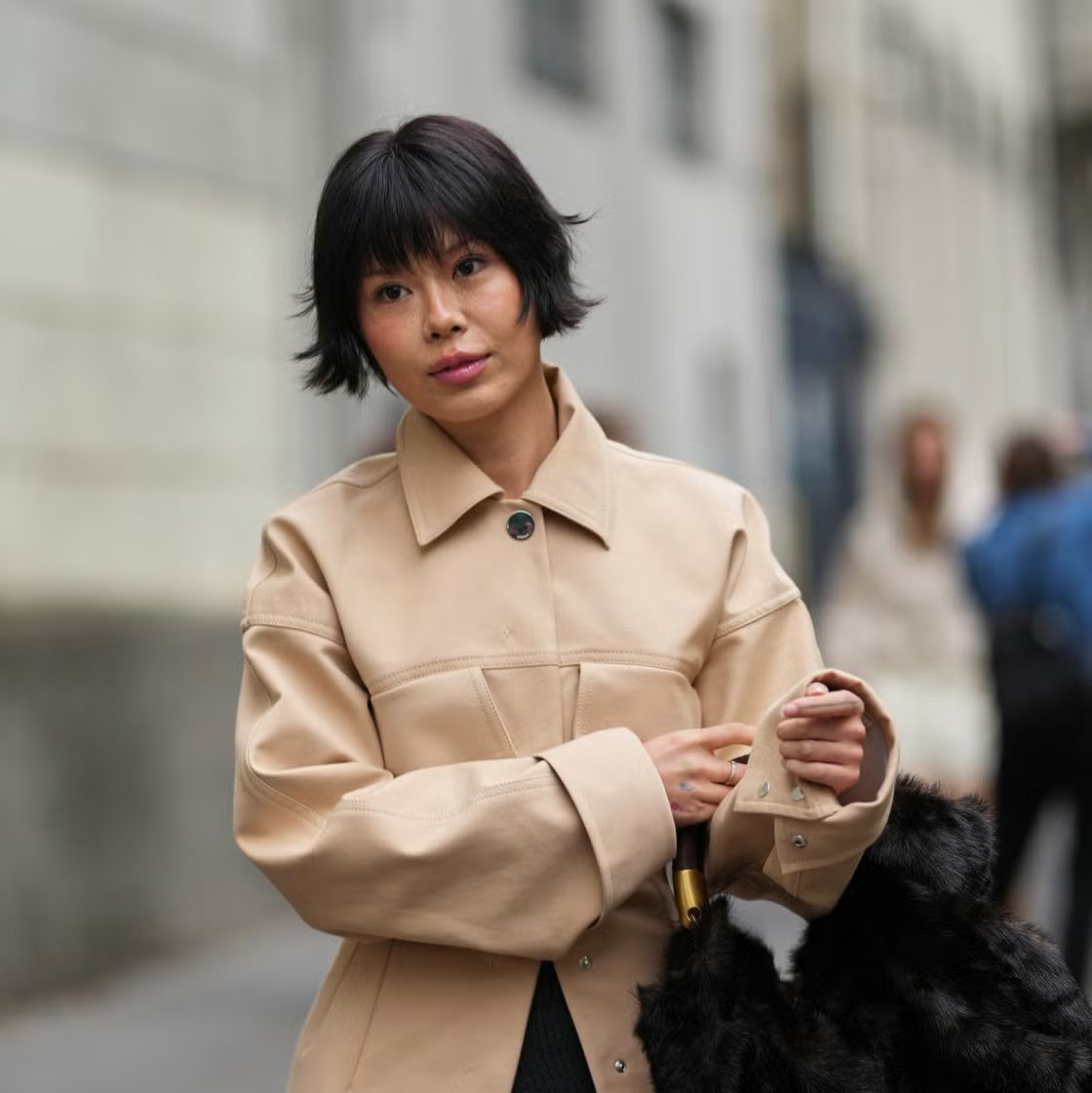 얇은 머리에게 추천하는 단발 스타일링 | Getty Images Edward Berthelot