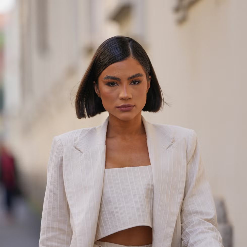 얇은 머리에게 추천하는 단발 스타일링 | Getty Images Edward Berthelot