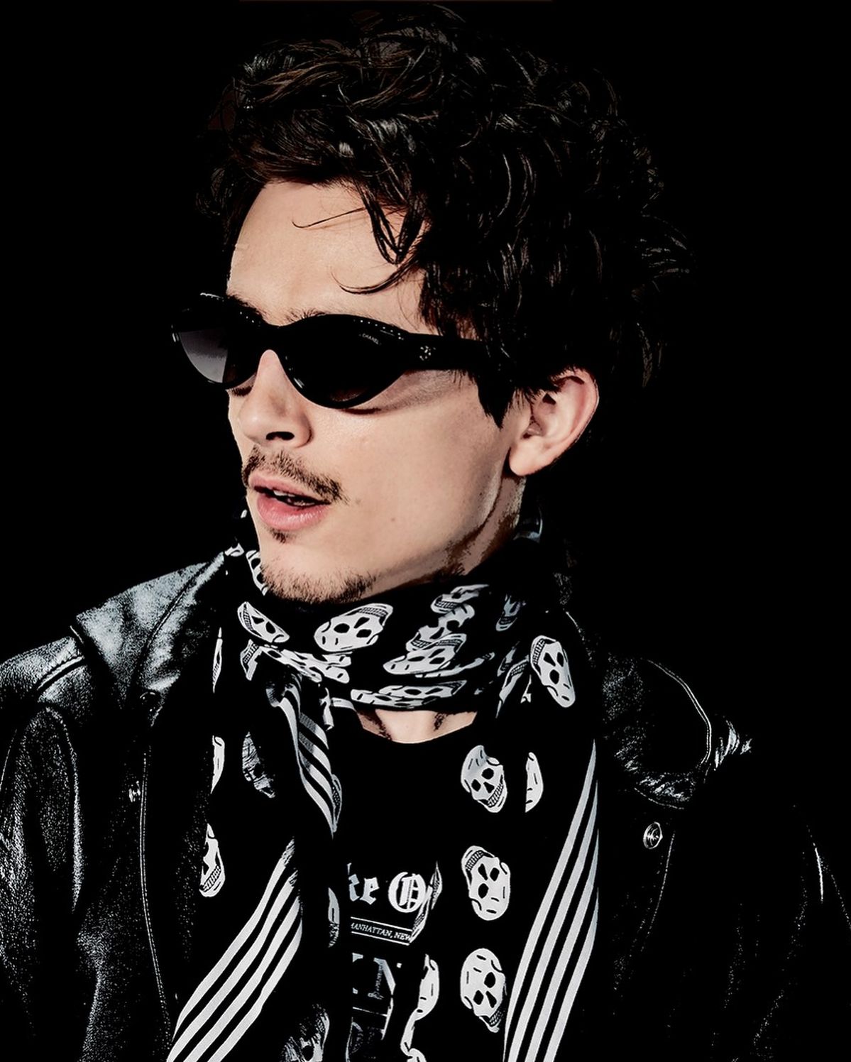 알렉산더 맥퀸 해골 스카프 | @alexandermcqueen