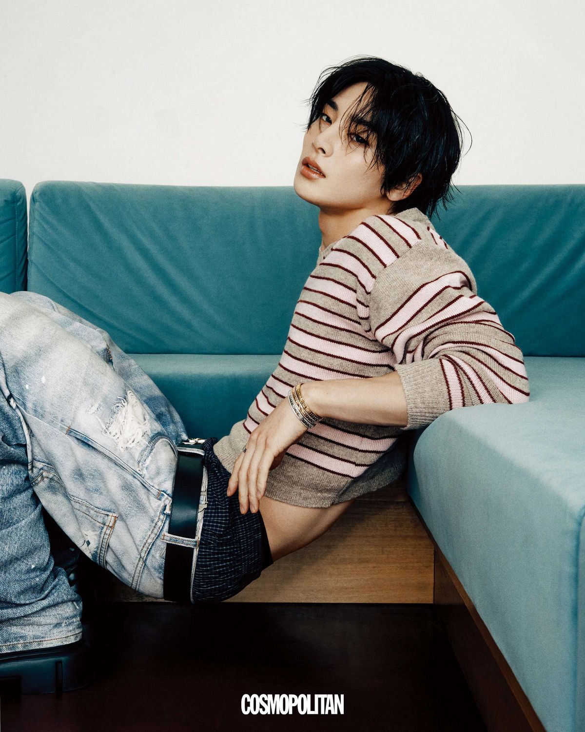 3가지 골드 소재의 벨 에포크 릴 브레이슬릿, 화이트 골드 소재의 벨 에포크 릴 링 모두 가격미정 Damiani. 