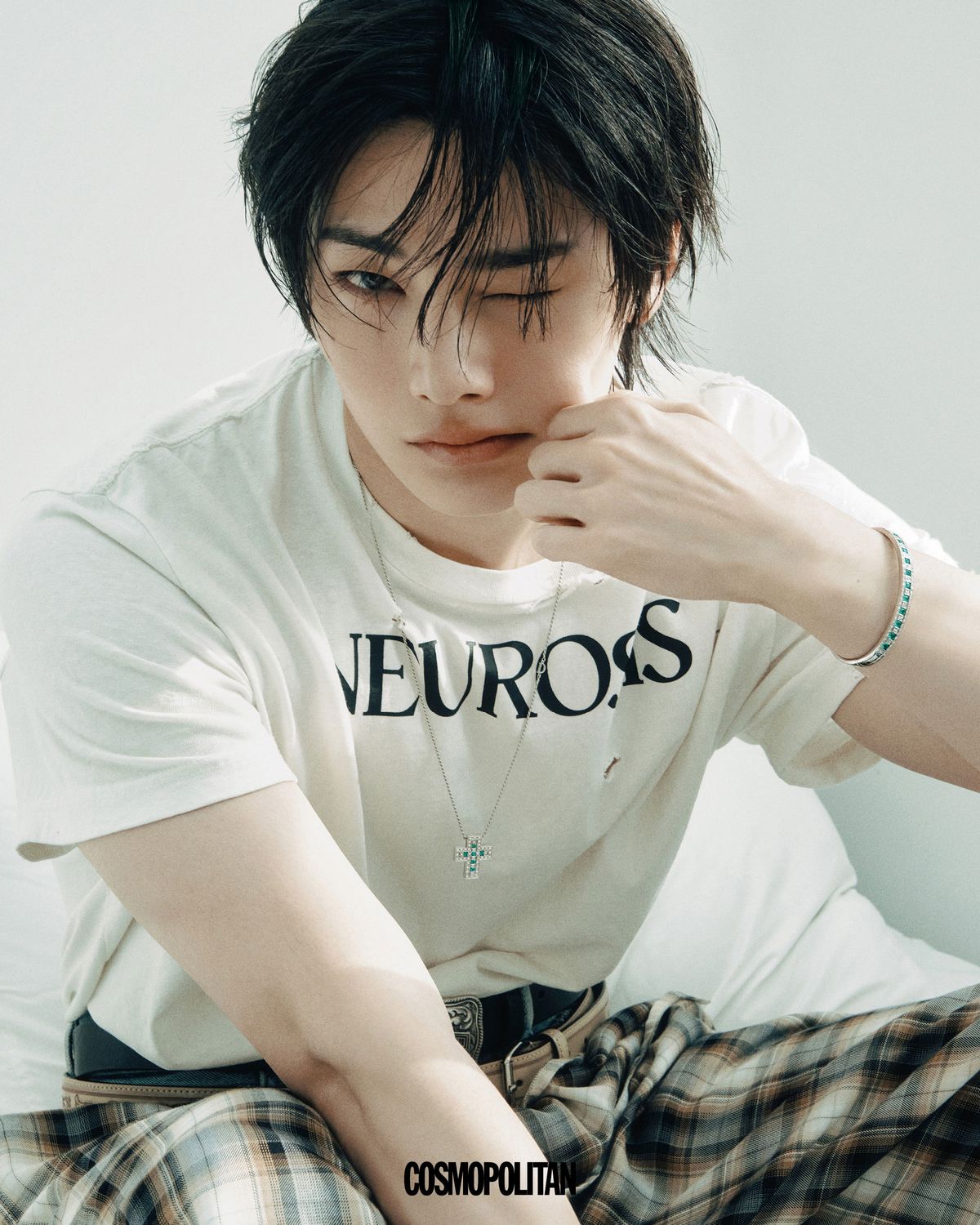 에메랄드 세팅의 벨 에포크 네크리스, 벨 에포크 브레이슬릿 모두 가격미정 Damiani. 