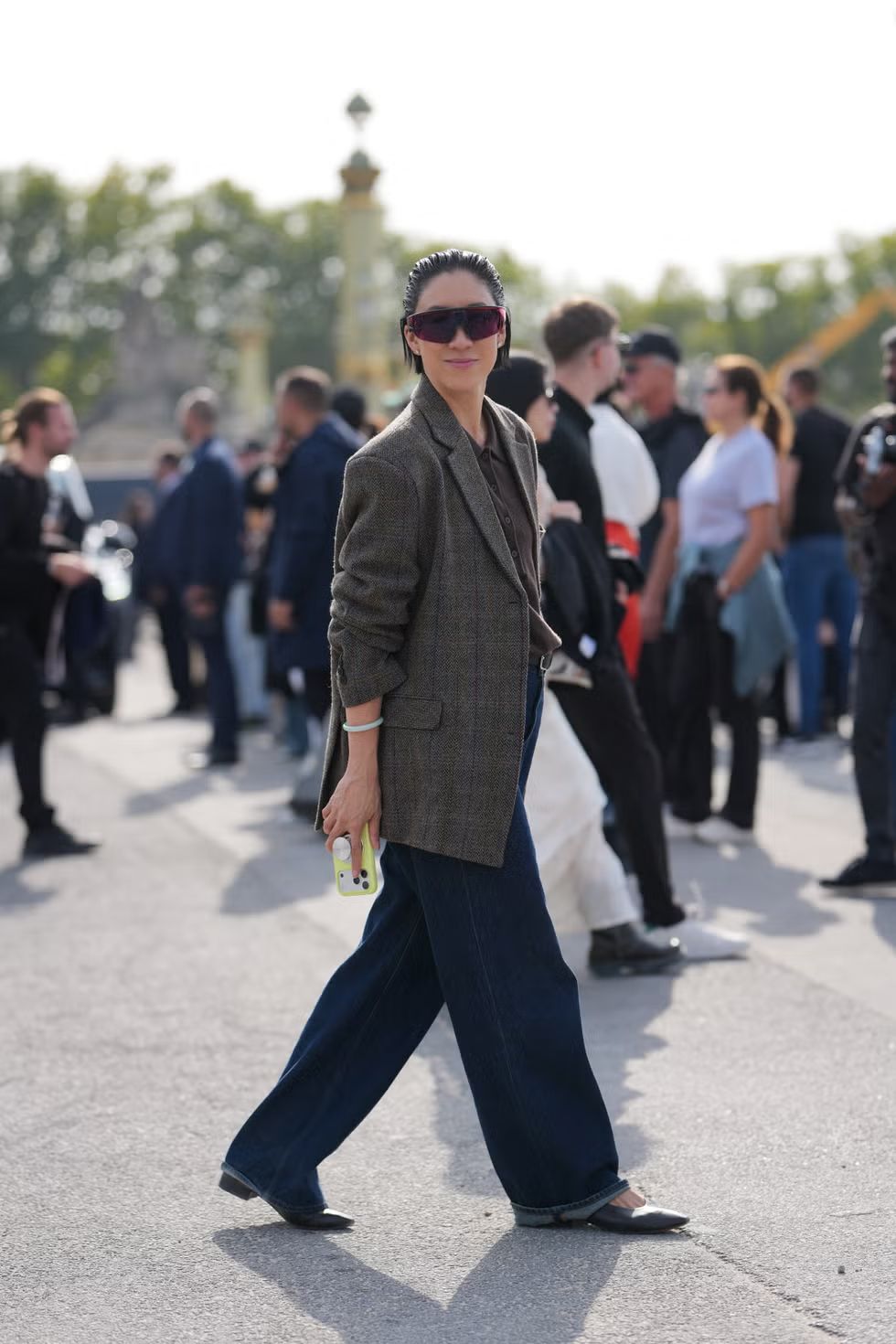 클래식, 쿨을 모두 챙긴 블레이저와의 조합 | Edward Berthelot//Getty Images