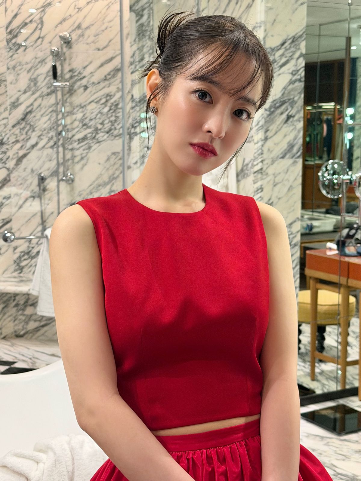 박보영 레드룩 | 인스타그램 @boyoung0212_official