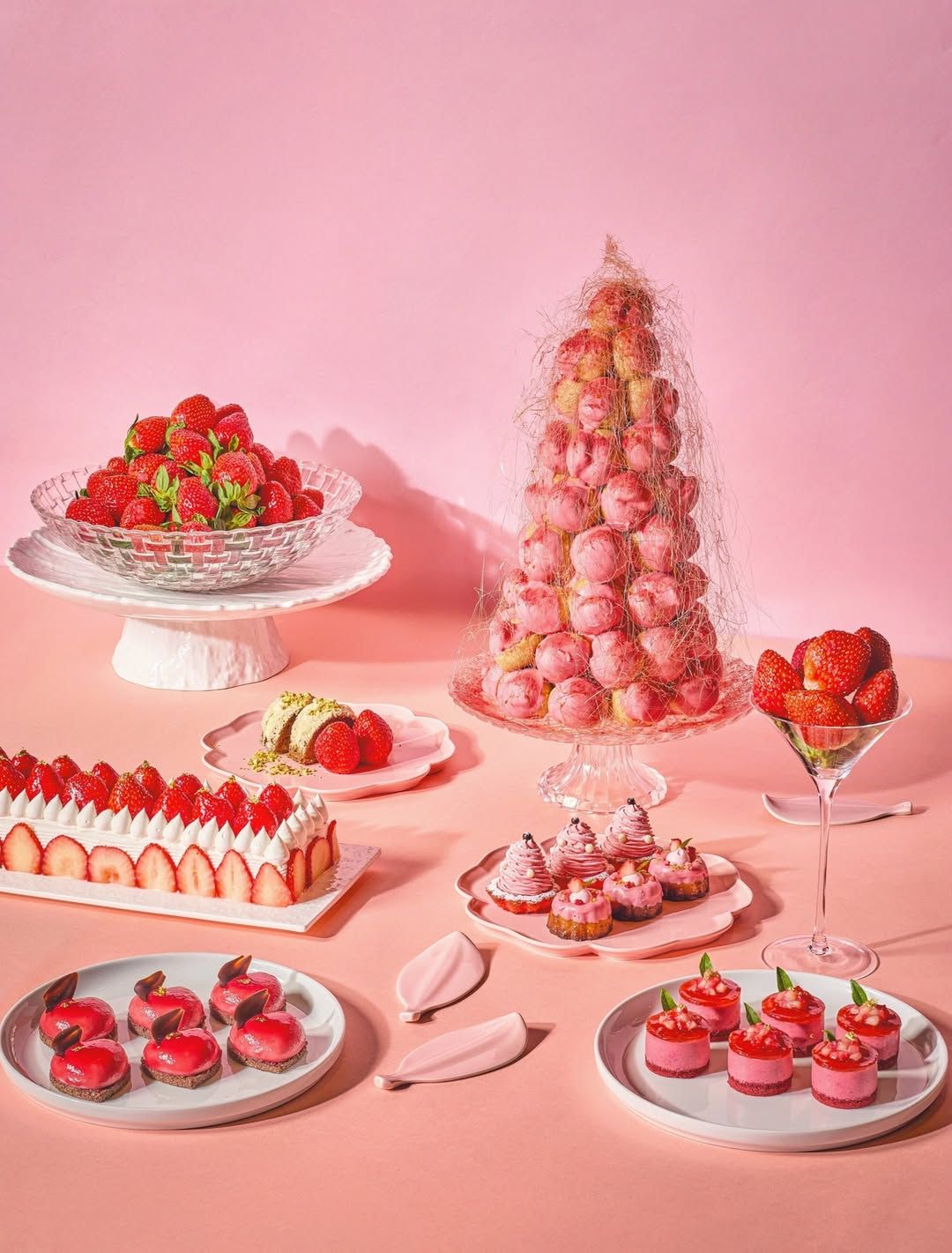 '반얀트리 클럽 앤 스파 서울' 딸기 뷔페 | 인스타그램 @banyantree_seoul