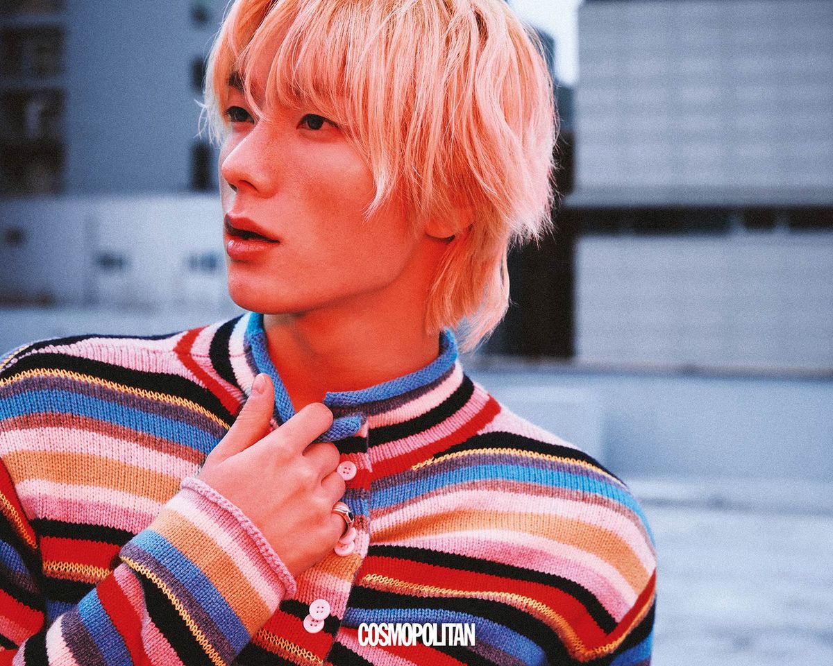 니트 카디건 Short Sentence. 반지 Oddcollet.