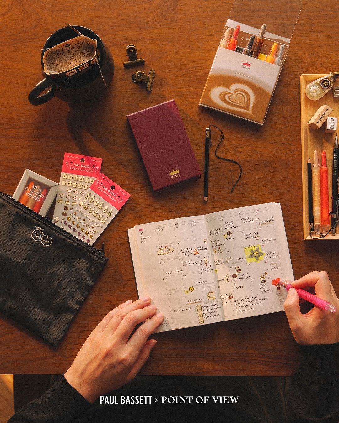 '폴 바셋 X 포인트 오브 뷰' 다이어리 | 인스타그램 2paulbassettkorea