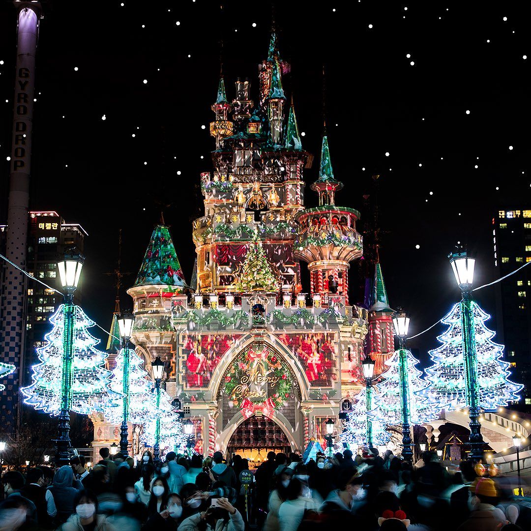 롯데월드 새해 카운트다운 | 인스타그램 @happylotteworld