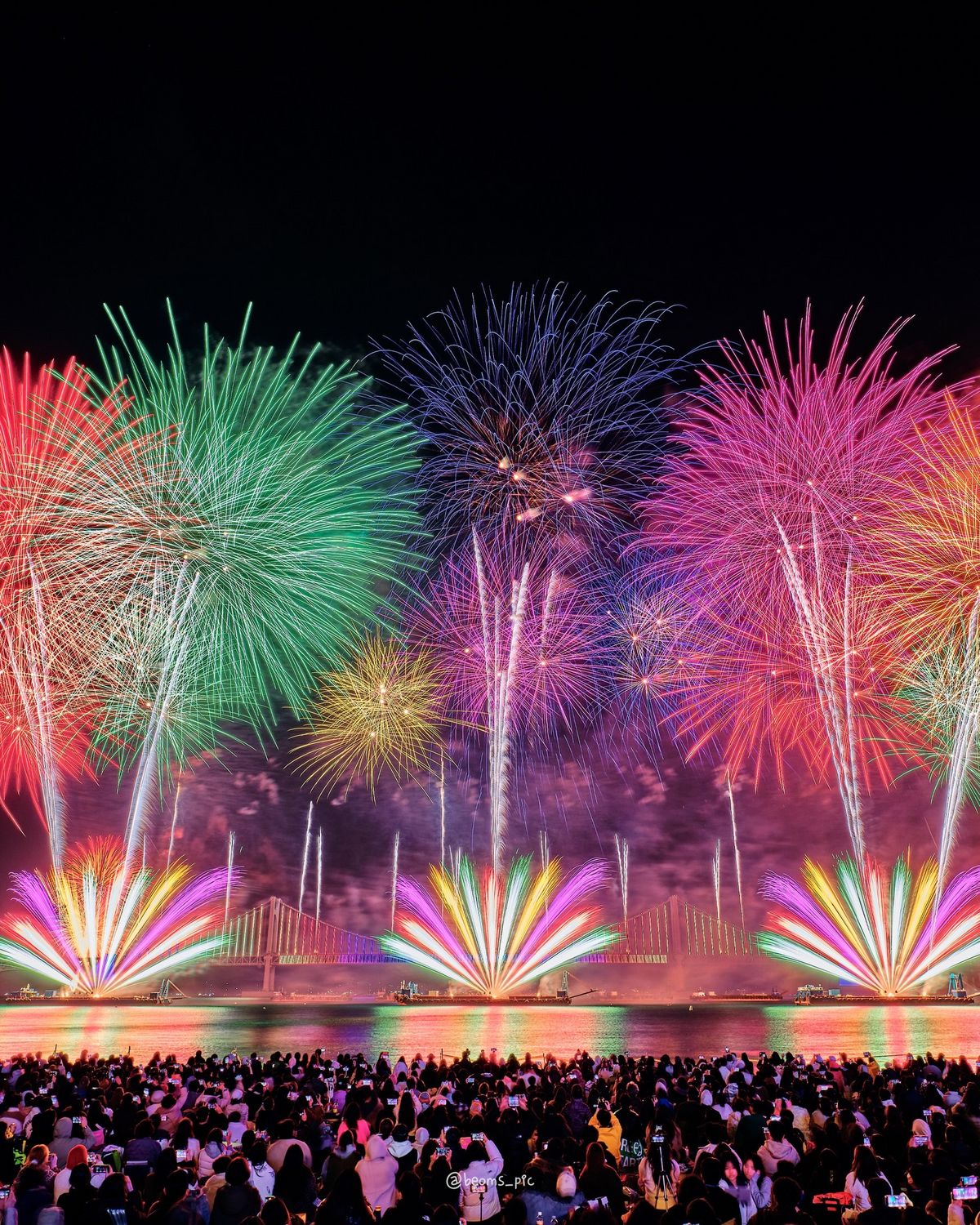 부산 광안리 새해 카운트다운 | 인스타그램 @busancity