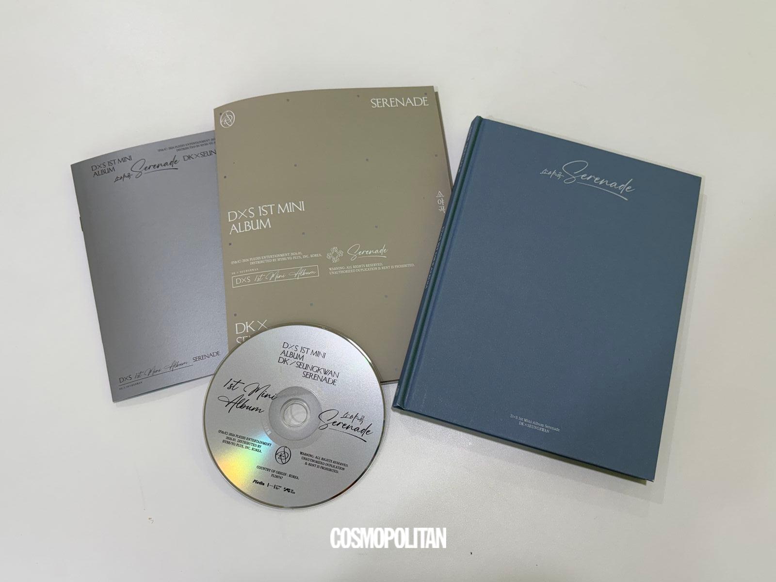 도겸x승관 앨범깡. 사진 코스모폴리탄