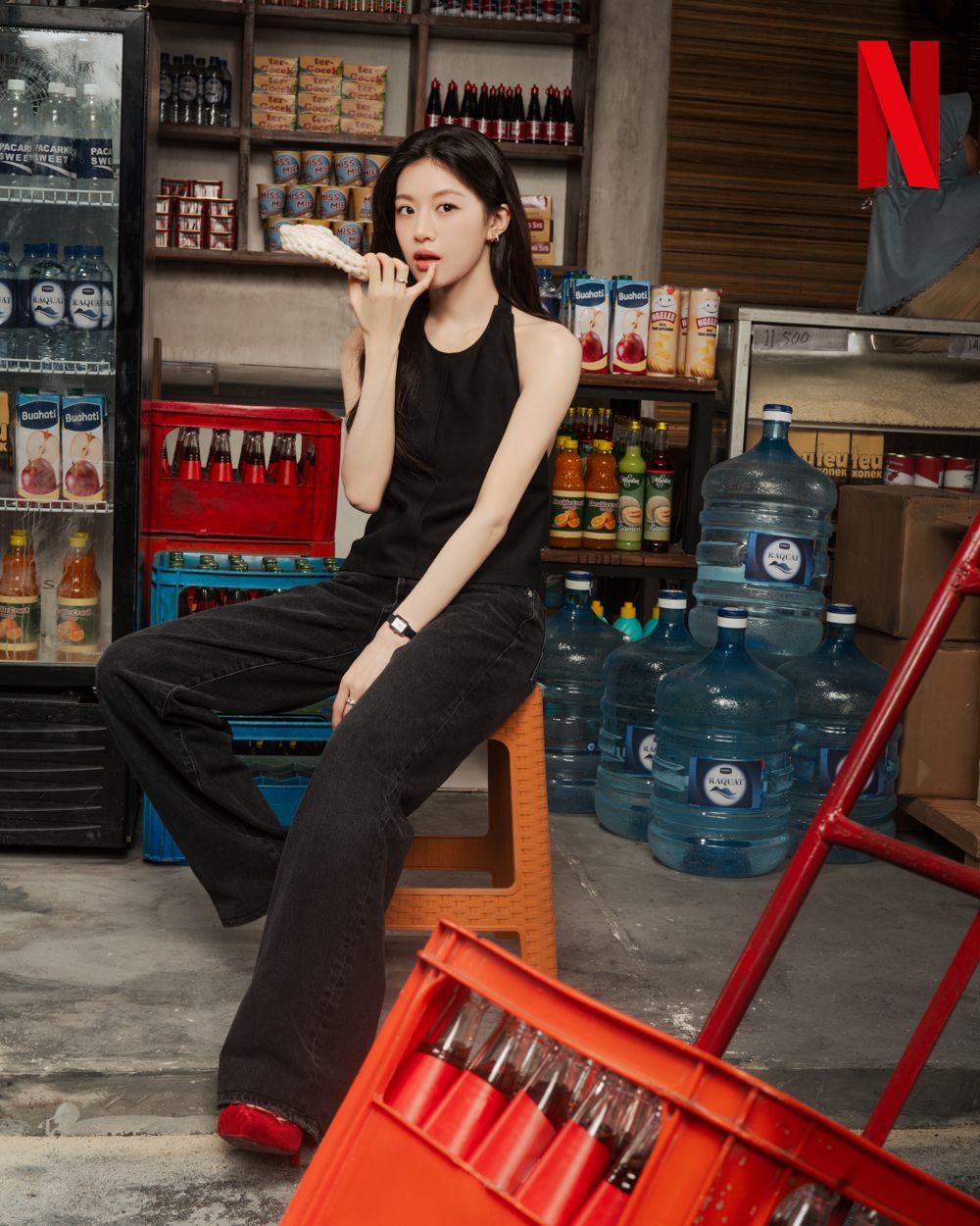 드라마 속 보는 재미가 있는 고윤정 패션. 사진 @netflixkr