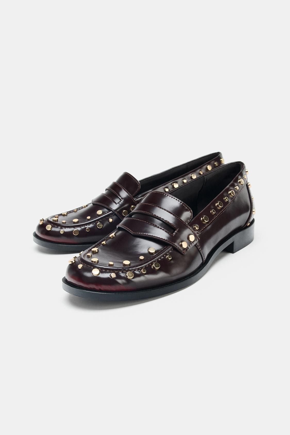 스터드 디테일 로퍼