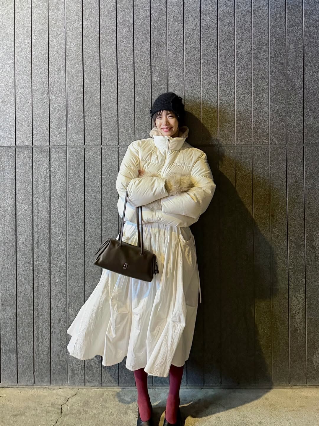 나나 겨울 패션 | 인스타그램 @jin_a_nana