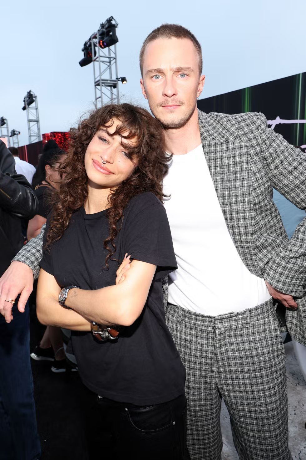 오데사와 드류의 투샷 | Kevin Mazur//Getty Images