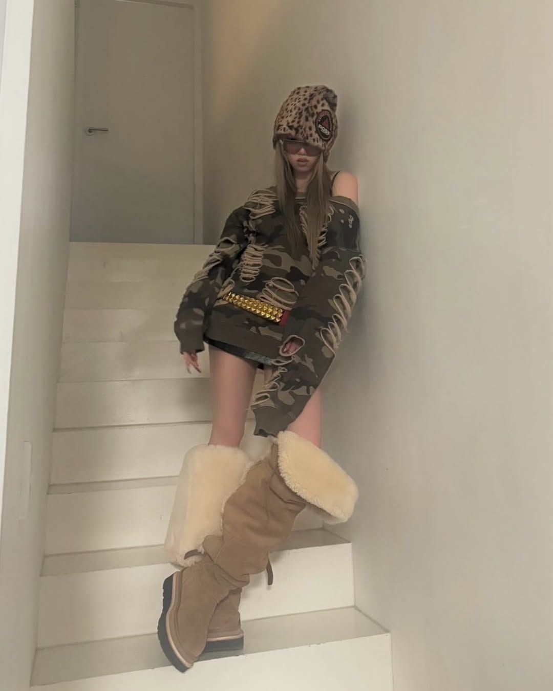 올데프 베일리 슬라우치 부츠 | 인스타그램 @baileysok