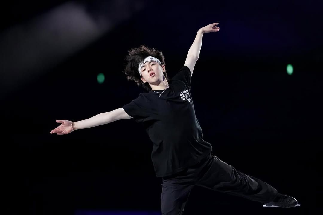 남자 싱글에 출전하는 차준환 선수와 여자 싱글에 출전하는 이혜인 선수. 인스타그램 @jun_july_augus