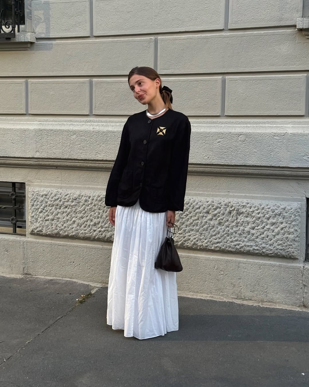 드로우스트링 가방 | 인스타그램 @silviadusci