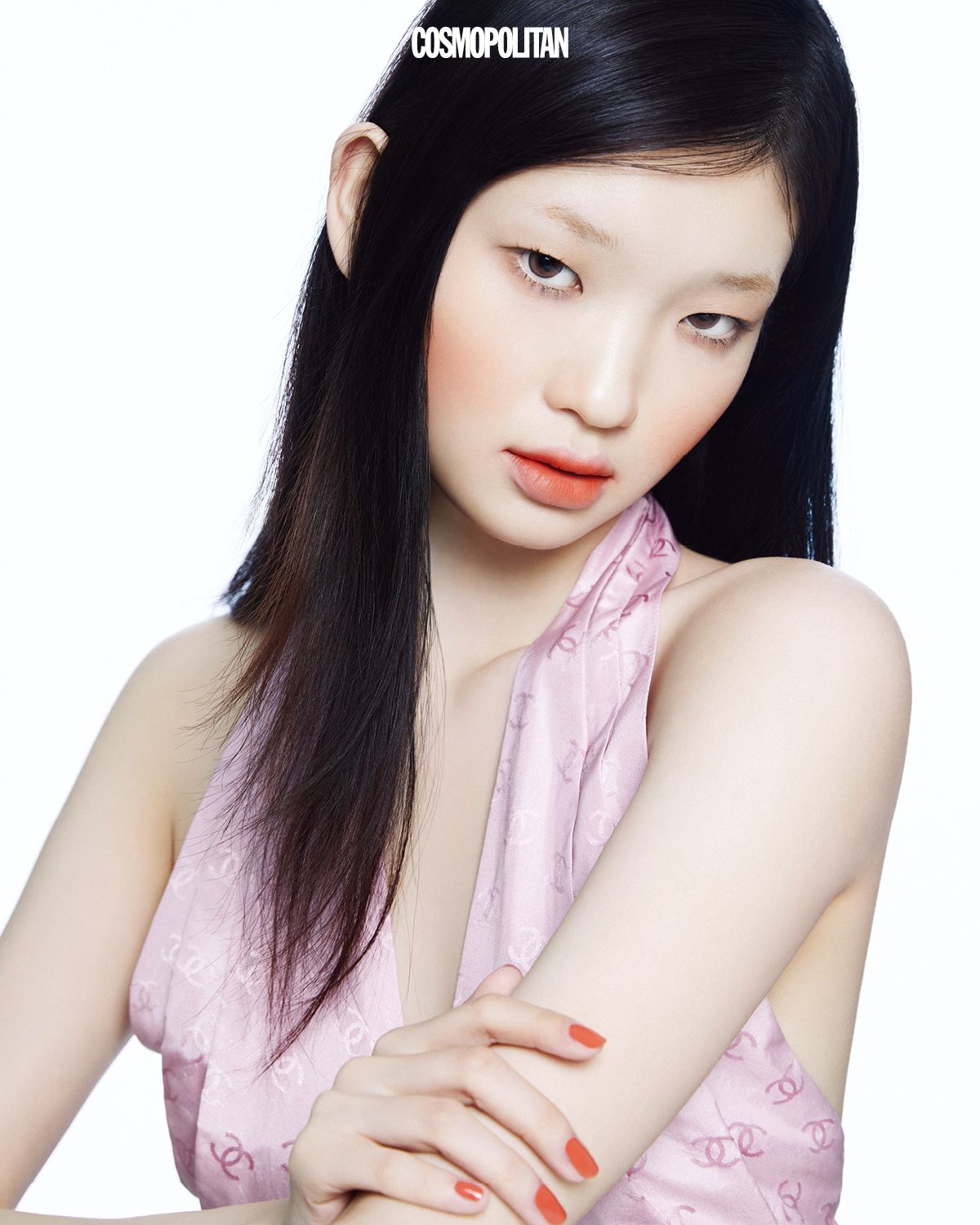 홀터넥 드레스 가격미정 Chanel.