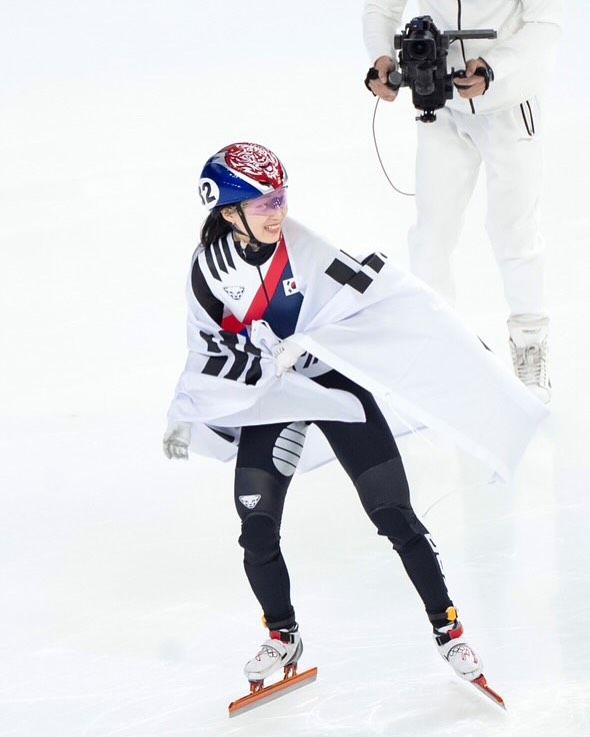 유퀴즈에 출연하는 최민정 선수. 인스타그램 @chmj10021