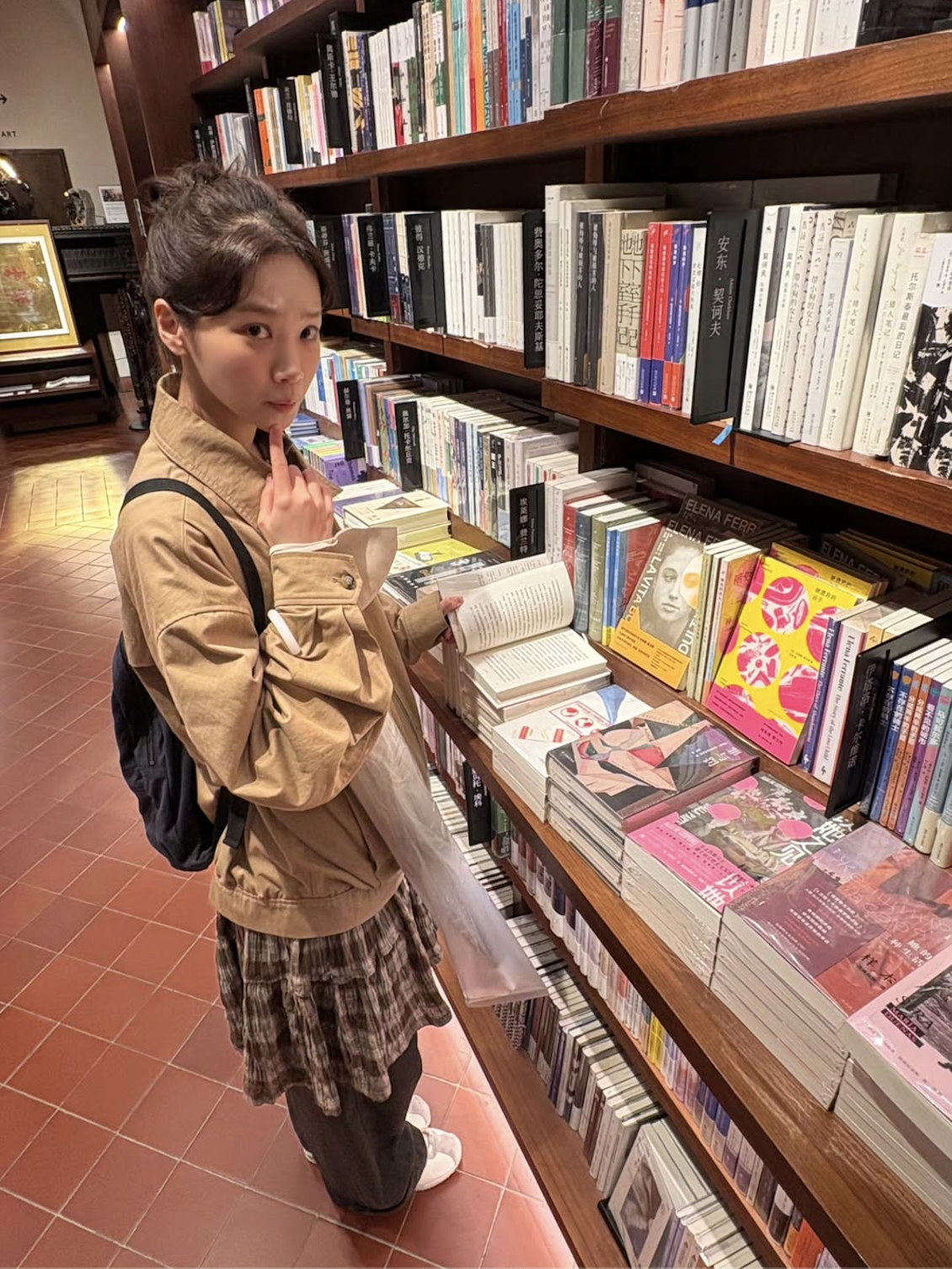 김채원 패션 | 인스타그램 @_chaechae_1