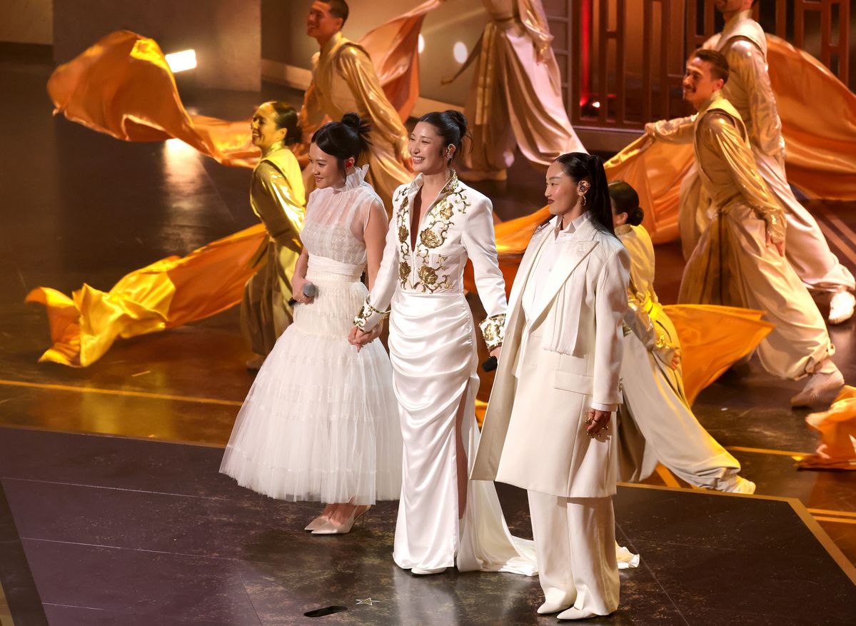 2관왕을 수상한 케이팝 데몬 헌터스. 사진 게티 이미지