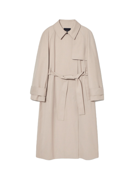 심플 트렌치코트 헤이즐넛