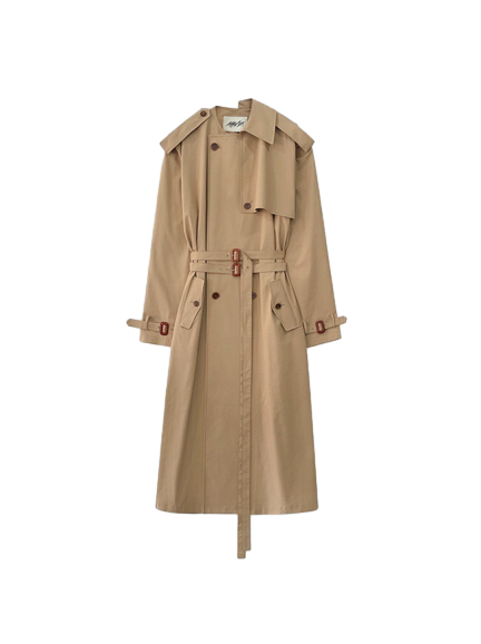 오리가미 트렌치코트