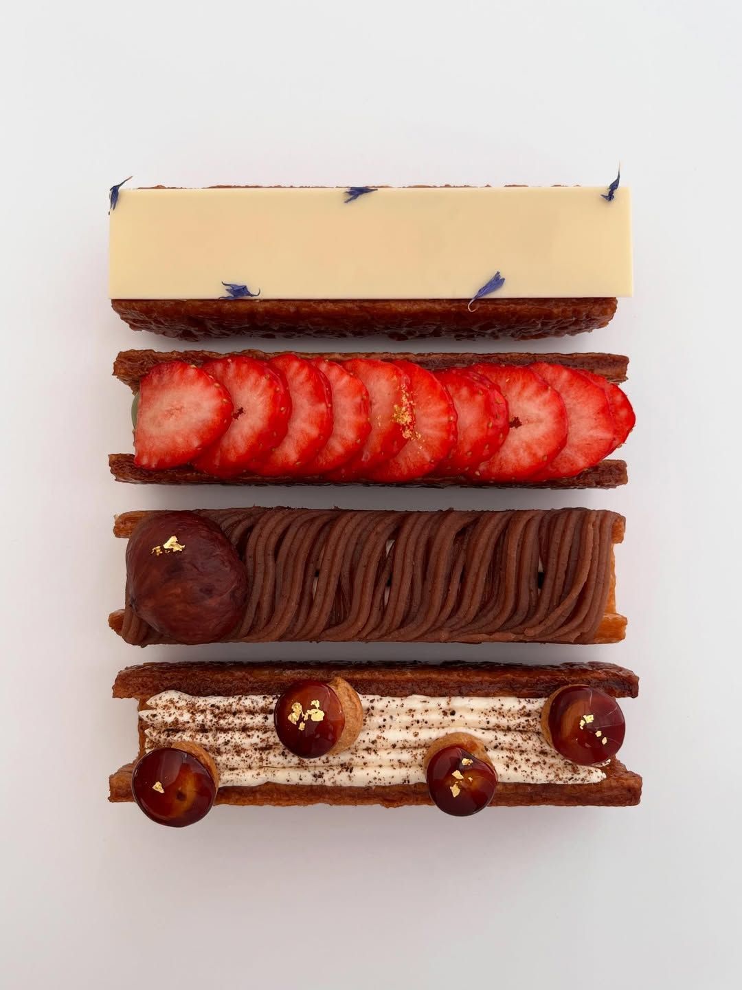 다양한 제철 재료를 프랑스식 디저트로 맛볼 수 있는 ‘구뜨몽떼’. 인스타그램 @goutmontee_seoul