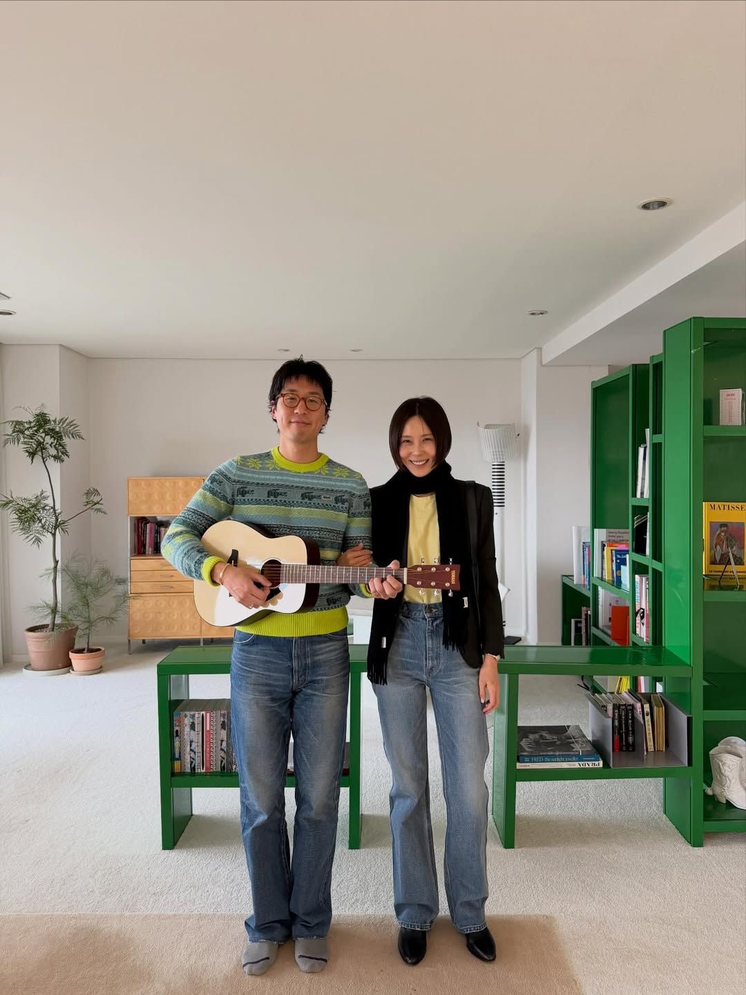 김나영, 마이큐 커플룩 | 인스타그램 @nayoungkeem