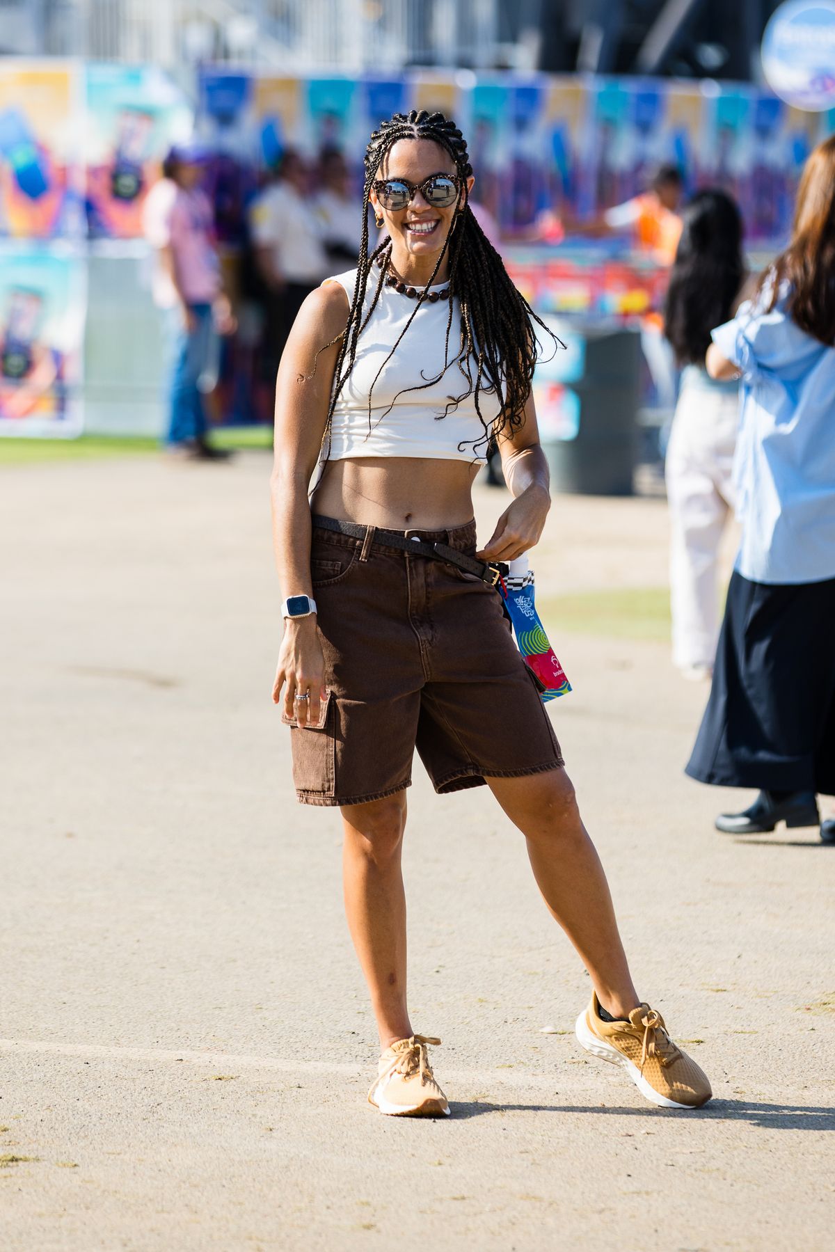 스마트 워치 스트릿 패션. Photo by Mauricio Santana/게티 이미지