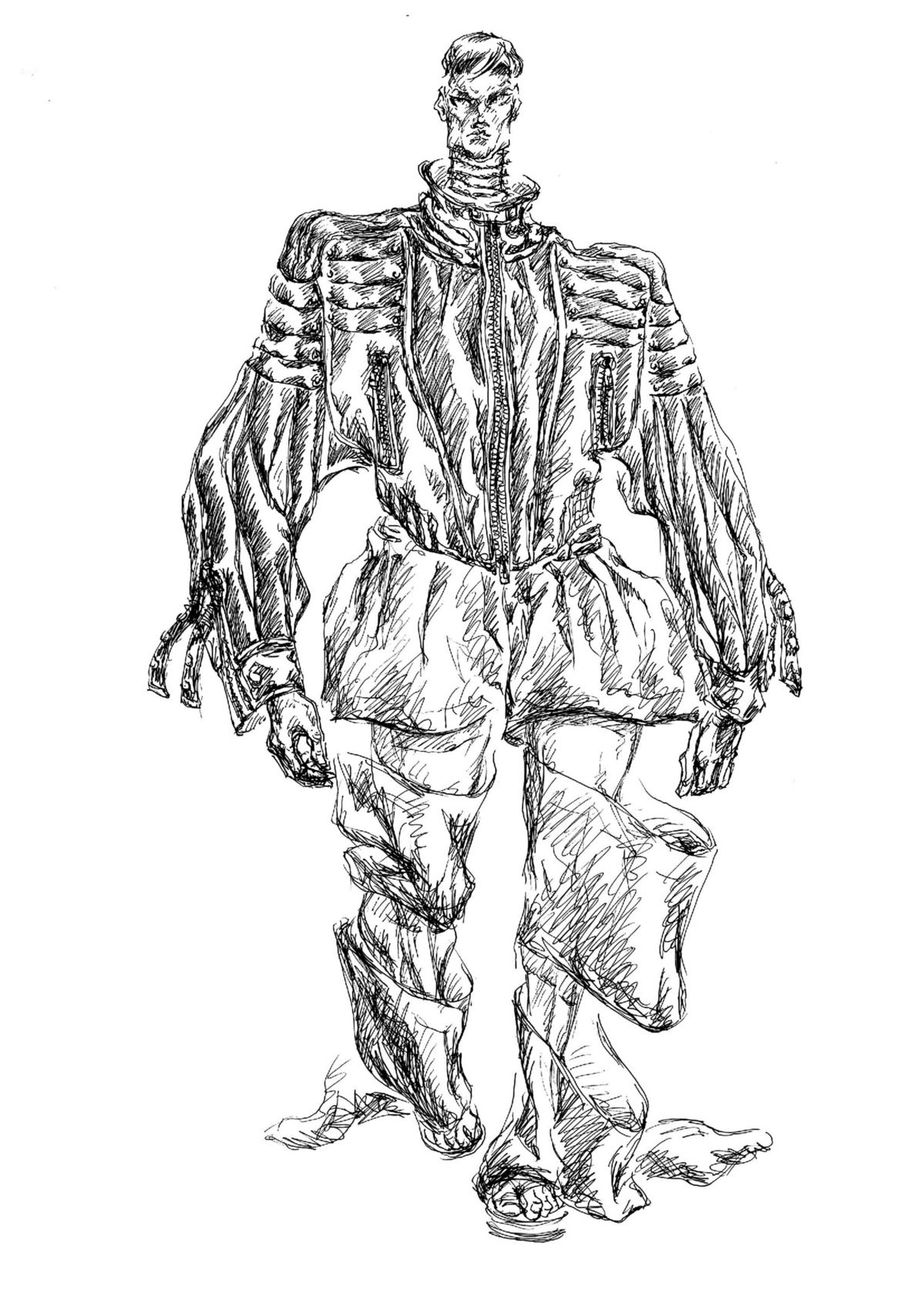 BTS 무대 의상, 슈가 | 출처 브랜드 송지오 제공