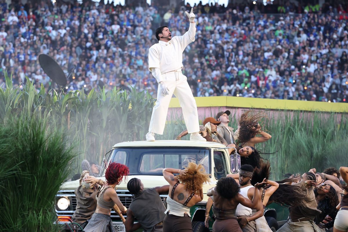 배드 버니, 슈퍼볼 하프타임 쇼 | 출처 게티 이미지