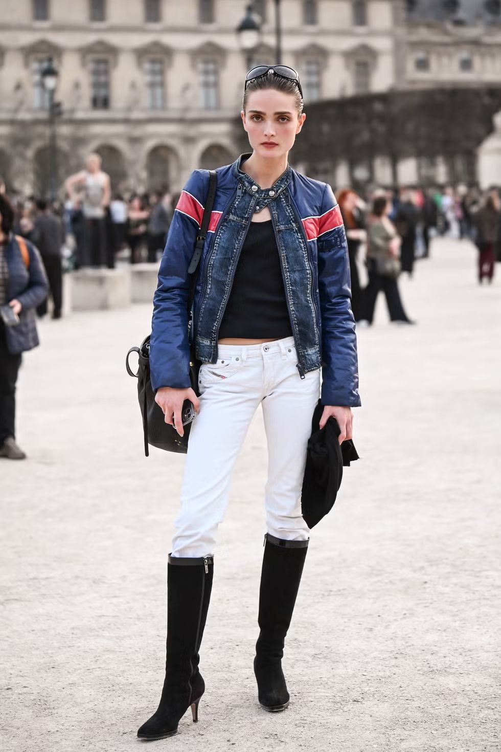 흰색 청바지 코디 | 사진 Daniel Zuchnik//Getty Images