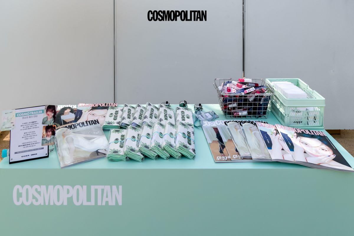 북촌 휘겸재 아이더X코스모폴리탄 트레일러 현장