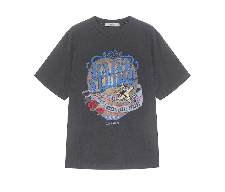 Crown Raive Graphic T-shirt