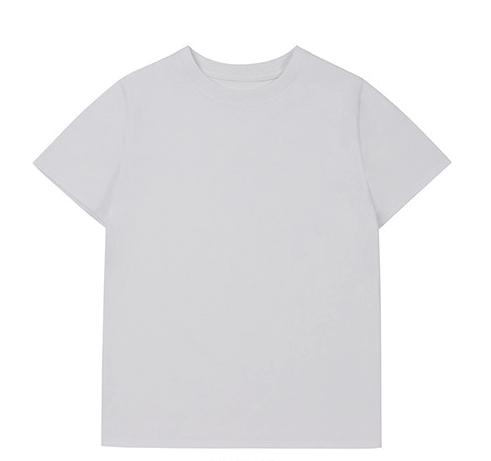 수피마 실켓 크루넥 반팔 티셔츠