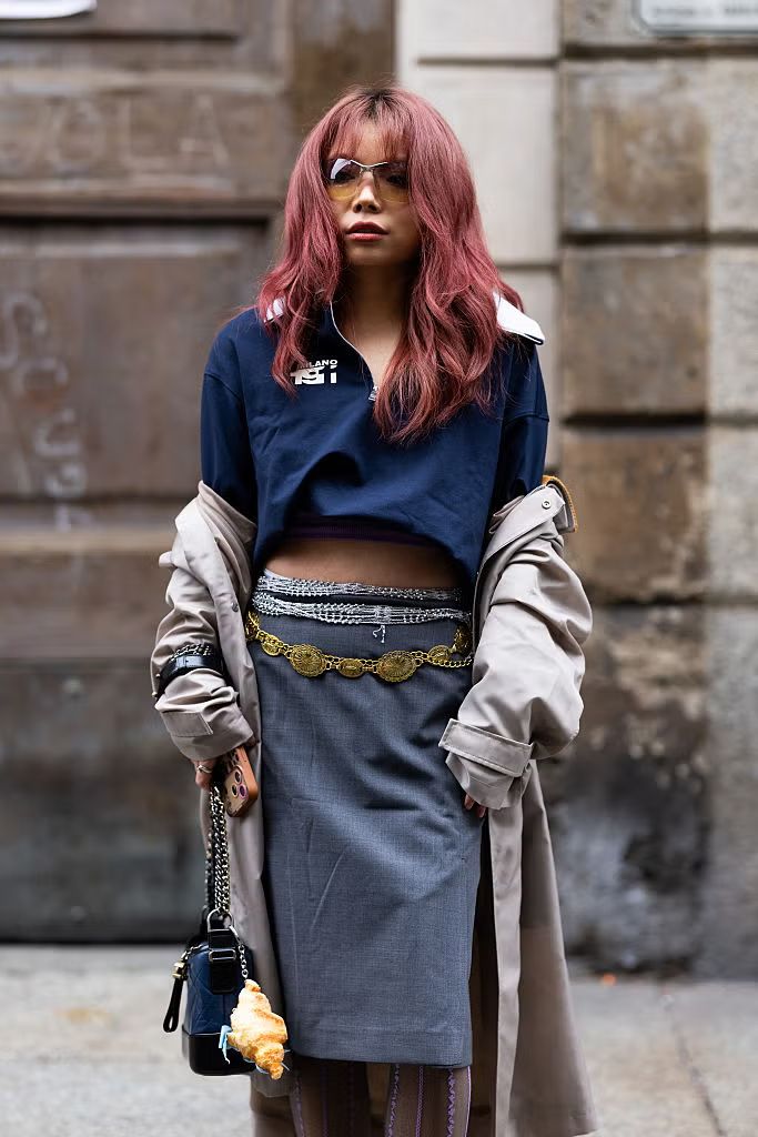 다양한 벨트 코디법 | Valentina Frugiuele//Getty Images