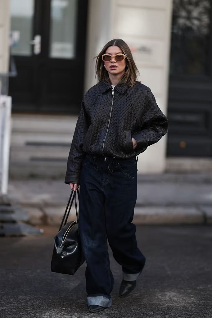 와이드 청바지에 잘 어울리는 자켓 | Jeremy Moeller//Getty Images