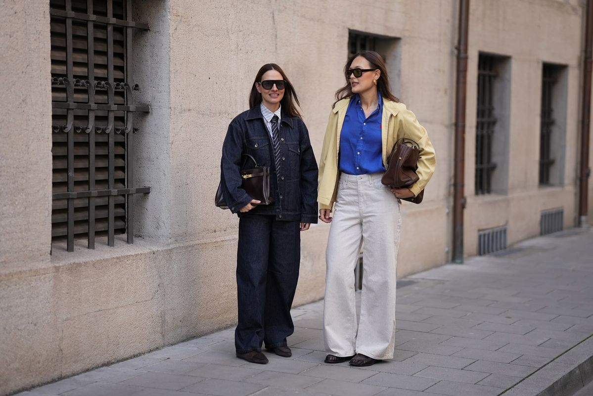 와이드 청바지에 잘 어울리는 자켓 | Moritz Scholz//Getty Images