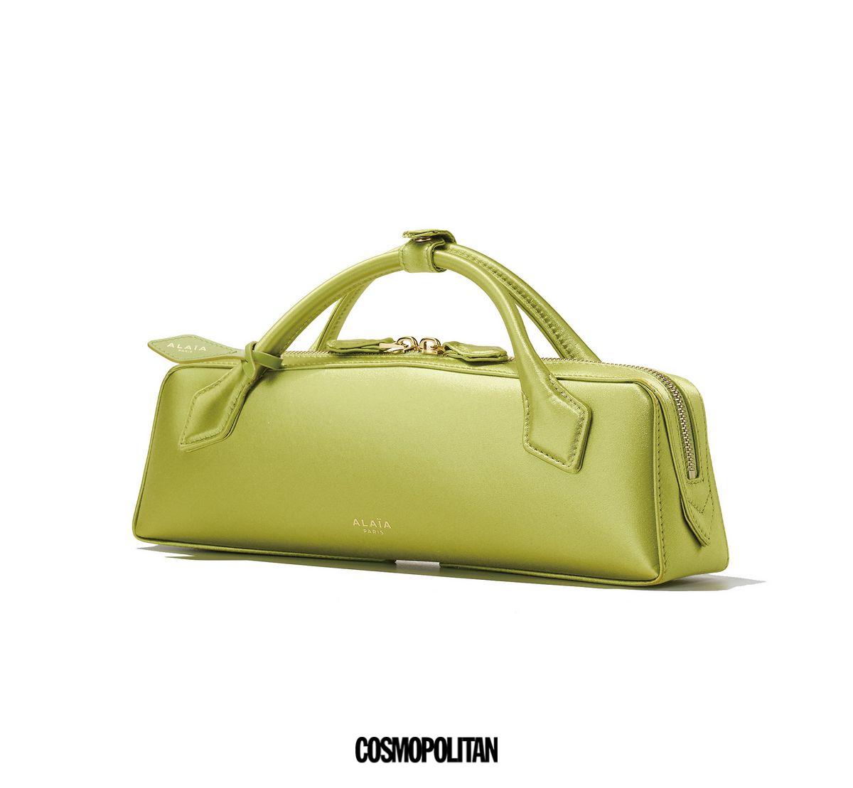 새틴 소재 르 테켈 토트백 가격미정 Alaïa.