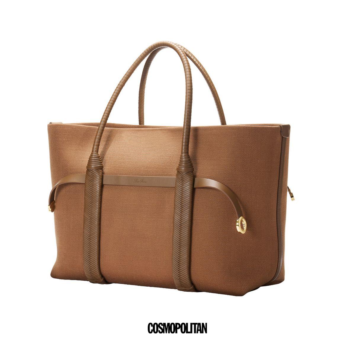 캔버스 소재 기에라 쇼퍼 백 가격미정 Loro Piana.