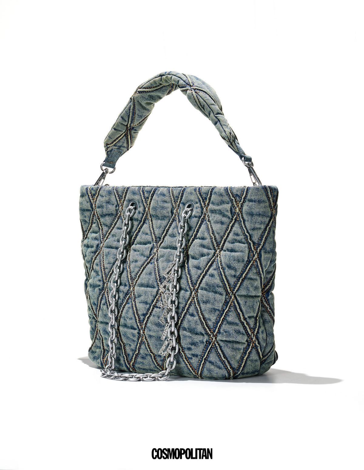 레터링 체인 쇼퍼 백 92만원 Diesel.