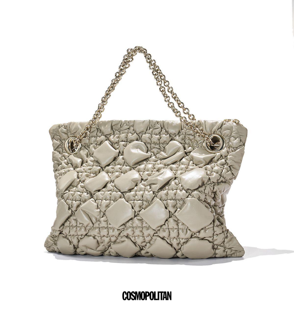퀼팅 패턴 크런치 백 6백40만원 Dior.