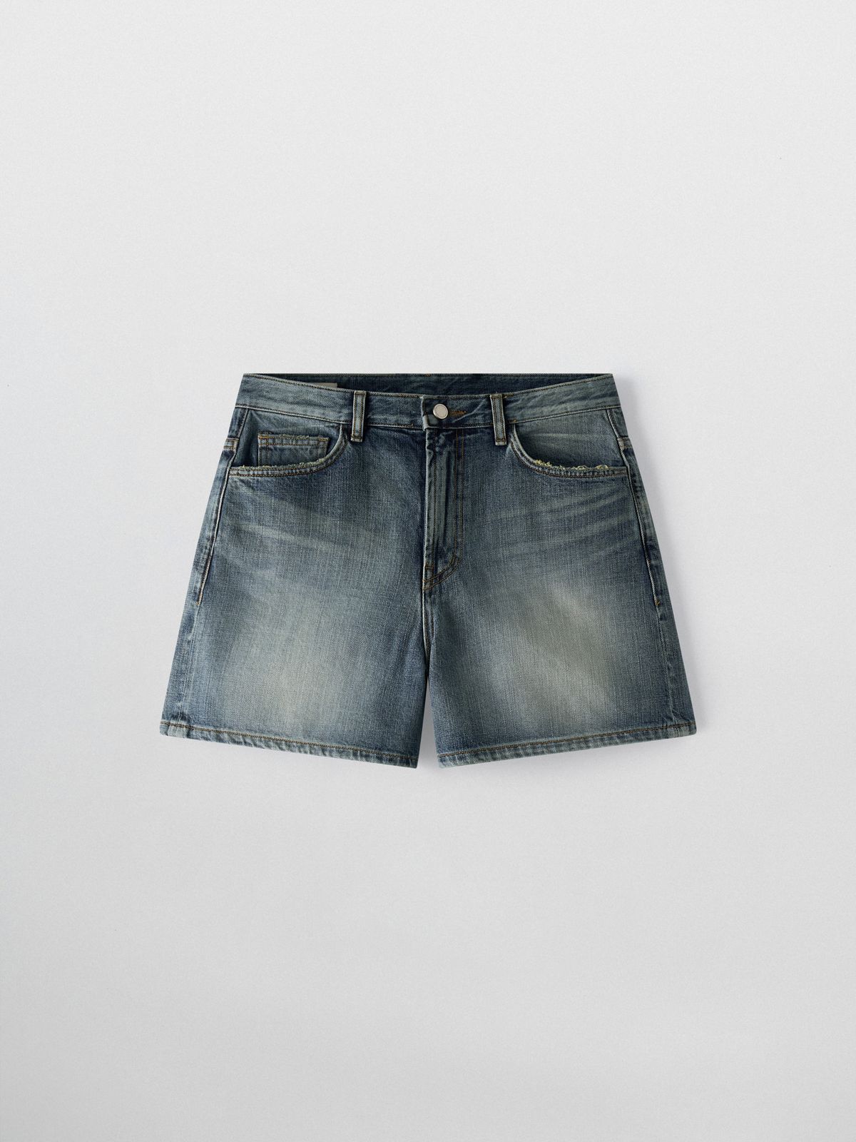 클래식 데님 쇼츠